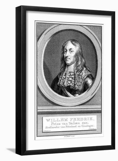 Willem Fredrik Nassau-A Schouman-Framed Art Print