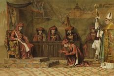 Scene in a Dutch Tavern, 14th Century-Willem II Steelink-Giclee Print