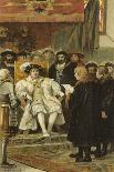 Wulfram Fails to Baptise Radbod, King of the Frisians-Willem II Steelink-Giclee Print