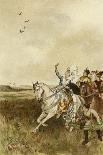 Wulfram Fails to Baptise Radbod, King of the Frisians-Willem II Steelink-Framed Giclee Print