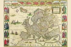 Map of the Holy Land, Published in Amsterdam, 1629-Willem Janszoon Blaeu-Giclee Print