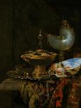 Still Life with a Chinese Porcelain Bowl, 17Th Century (Oil on Canvas)-Willem Kalf-Giclee Print