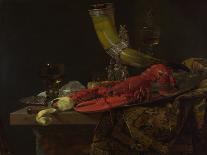 Still Life with the Drinking-Horn of the Saint Sebastian Archers' Guild,  Lobster and Glasses' Giclee Print - Willem Kalf | Art.com
