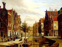 A Dutch Town with a Church-Willem Koekkoek-Giclee Print