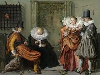 Elegant Couples Courting, c. 1616-20-Willem Pietersz Buytewech-Giclee Print