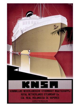 KNSM' Giclee Print - Willem Ten Broek | Art.com