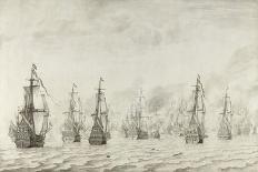 The Battle of Dunkirk, 1659-Willem van de Bettes the Younger-Premier Image Canvas