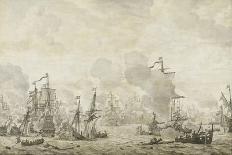 Dutch Warships 1670-Willem van de Velde-Art Print