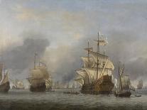 Battle of Solebay, June 7, 1672 - De Ruyter Against the Duke of York on the 'Royal Prince'-Willem Van De Velde II-Giclee Print