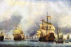 Pirates Attacking a British Navy Ship, 17th Century-Willem Van De Velde The Younger-Giclee Print