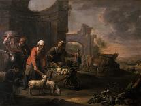 The Continence of Scipio (237-183 Bc) (Oil on Canvas)-Willem Van The Elder Herp-Framed Giclee Print