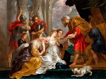 The Continence of Scipio (237-183 Bc) (Oil on Canvas)-Willem Van The Elder Herp-Giclee Print