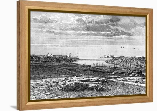 Willemsted, Curacao, Netherlands Antilles, 1895-T Taylor-Framed Premier Image Canvas