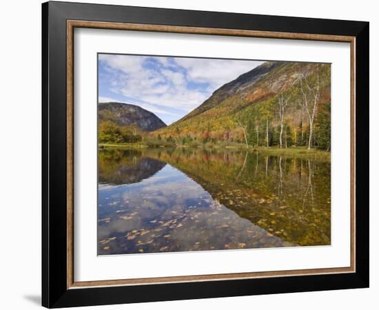 Willey Pond, Crawford Notch State Park, White Mountains, New Hampshire, New England, USA-Neale Clarke-Framed Photographic Print