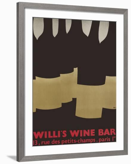 Willi's Wine Bar, 1984-Alberto Bali-Framed Premium Edition