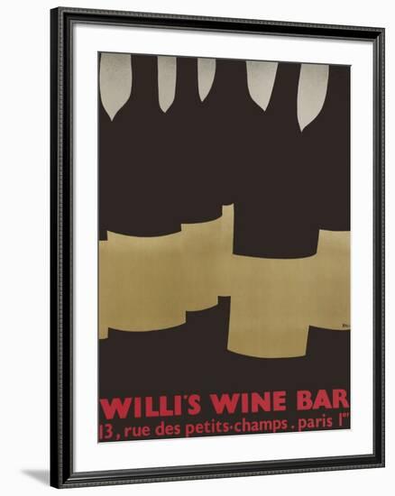 Willi's Wine Bar, 1984-Alberto Bali-Framed Premium Edition