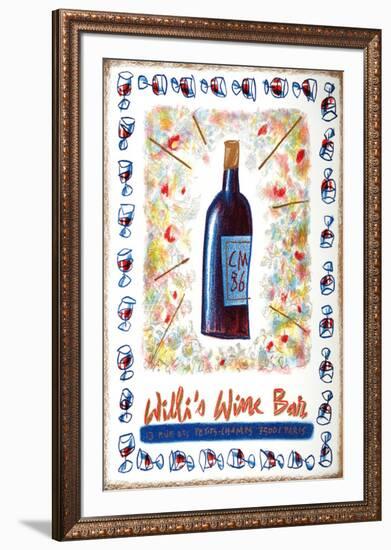 Willi's Wine Bar, 1986-Cathy Millet-Framed Premium Edition