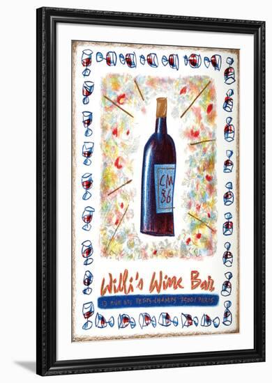 Willi's Wine Bar, 1986-Cathy Millet-Framed Premium Edition