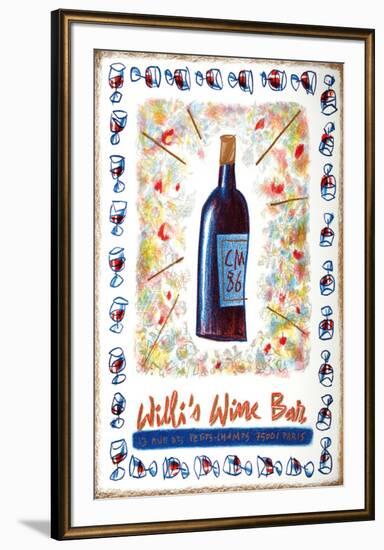 Willi's Wine Bar, 1986-Cathy Millet-Framed Premium Edition