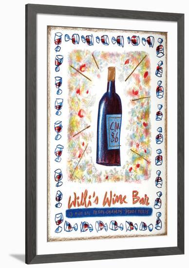 Willi's Wine Bar, 1986-Cathy Millet-Framed Premium Edition