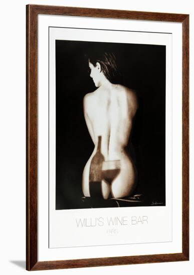 Willi's Wine Bar, 1993-Lyu Hanabusa-Framed Premium Edition