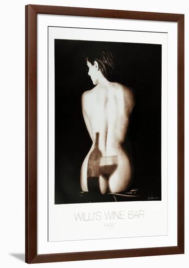 Willi's Wine Bar, 1993-Lyu Hanabusa-Framed Premium Edition