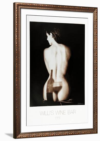 Willi's Wine Bar, 1993-Lyu Hanabusa-Framed Premium Edition