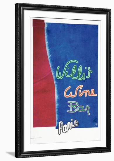 Willi's Wine Bar, 1996-Mister King-Framed Collectable Print