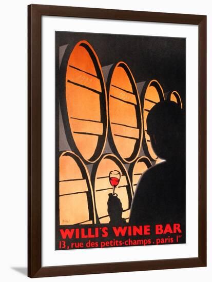 Willi's Wine Bar, 1999-Alberto Bali-Framed Collectable Print