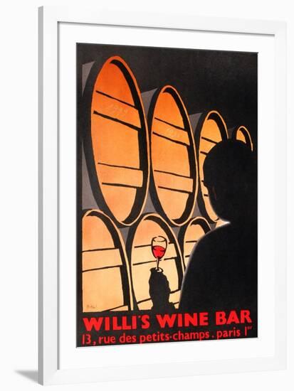 Willi's Wine Bar, 1999-Alberto Bali-Framed Collectable Print
