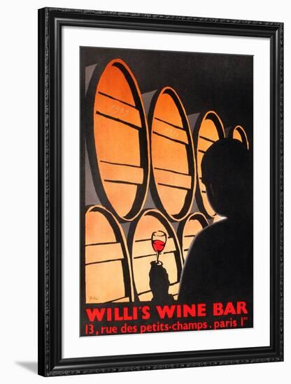 Willi's Wine Bar, 1999-Alberto Bali-Framed Collectable Print