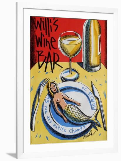 Willi's Wine Bar, 2004-Jacques Loustal-Framed Collectable Print