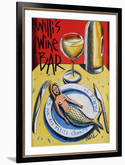 Willi's Wine Bar, 2004-Jacques Loustal-Framed Collectable Print