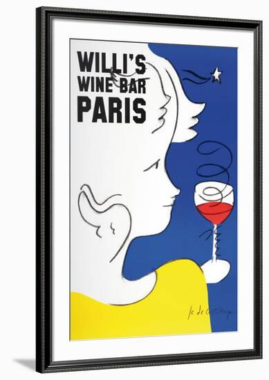 Willi's Wine Bar, 2005-Jean-Charles de Castelbajac-Framed Collectable Print