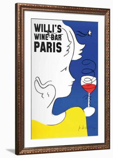 Willi's Wine Bar, 2005-Jean-Charles de Castelbajac-Framed Collectable Print