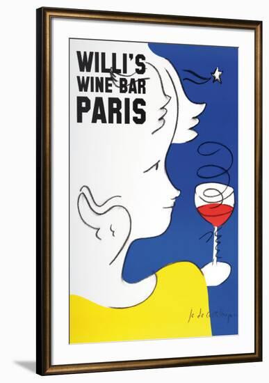 Willi's Wine Bar, 2005-Jean-Charles de Castelbajac-Framed Collectable Print