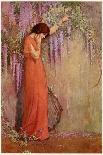 The Wisteria Girl-William A Hottinger-Photographic Print