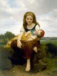 Young Italian Girl Drawing Water From A Well, 1871-William Adolphe Bouguereau-Giclee Print