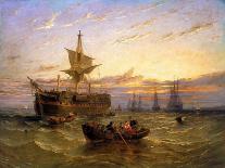 The Bombardment of Odessa-William Adolphus Knell-Premier Image Canvas