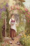 At the Cottage Door-William Affleck-Giclee Print