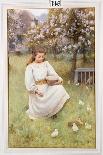 Picking Roses-William Affleck-Framed Giclee Print