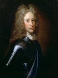 Portrait of John Campbell, 2nd Duke of Argyll (1678-1743) in Armour with a Garter Sash, C.1710-William Aikman-Premium Giclee Print