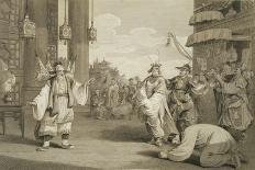 The Emperor of China Receiving the Embassy of Lord Macarthney (1737-1806) 1795 (Pen & Ink, Pencil,-William Alexander-Giclee Print