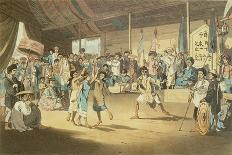 A Scene in an Historical Play Exhibited on the Chinese Stage, Engraved by James Heath-William Alexander-Giclee Print