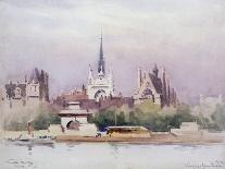 Temple from the River, 1904-William Alister Macdonald-Premier Image Canvas