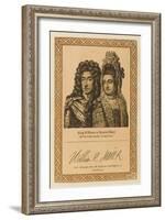 William and Mary-null-Framed Art Print