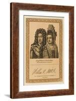 William and Mary-null-Framed Art Print