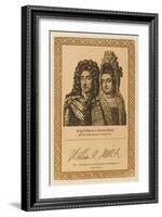 William and Mary-null-Framed Art Print