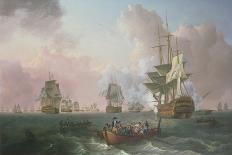 The Battle of the Nile, 1st August 1798, 1801-William Anderson-Giclee Print