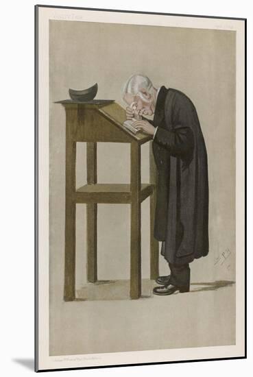 William Archibald Spooner, English Clergyman-Spy (Leslie M. Ward)-Mounted Art Print